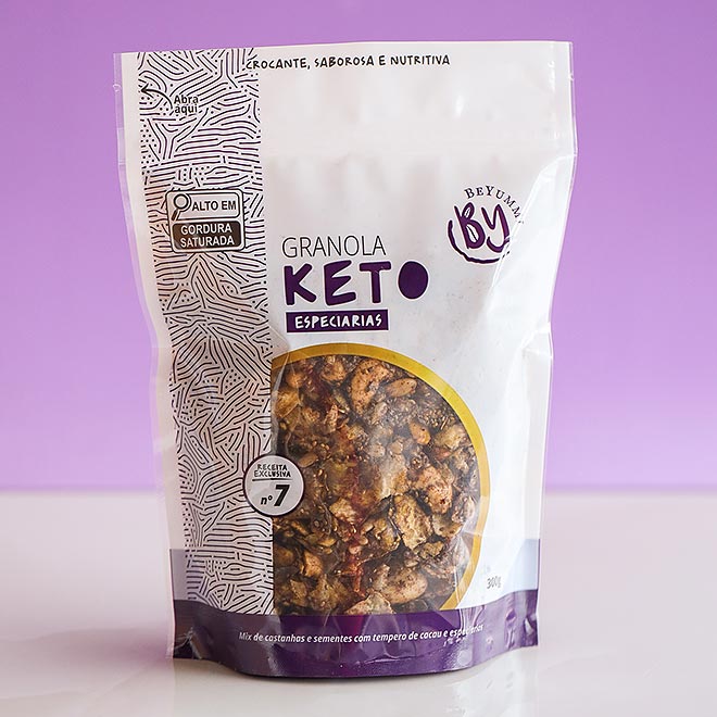 Granola BY KETO Especiarias - BeYummi